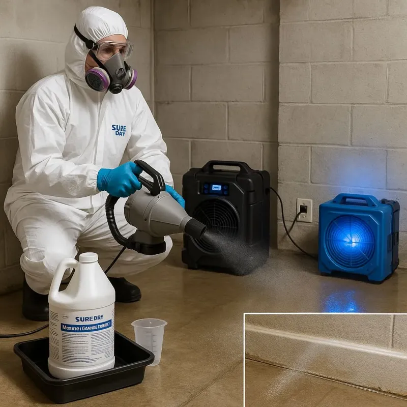 Sanitization and Odor Removal process in Maple Plain, MN