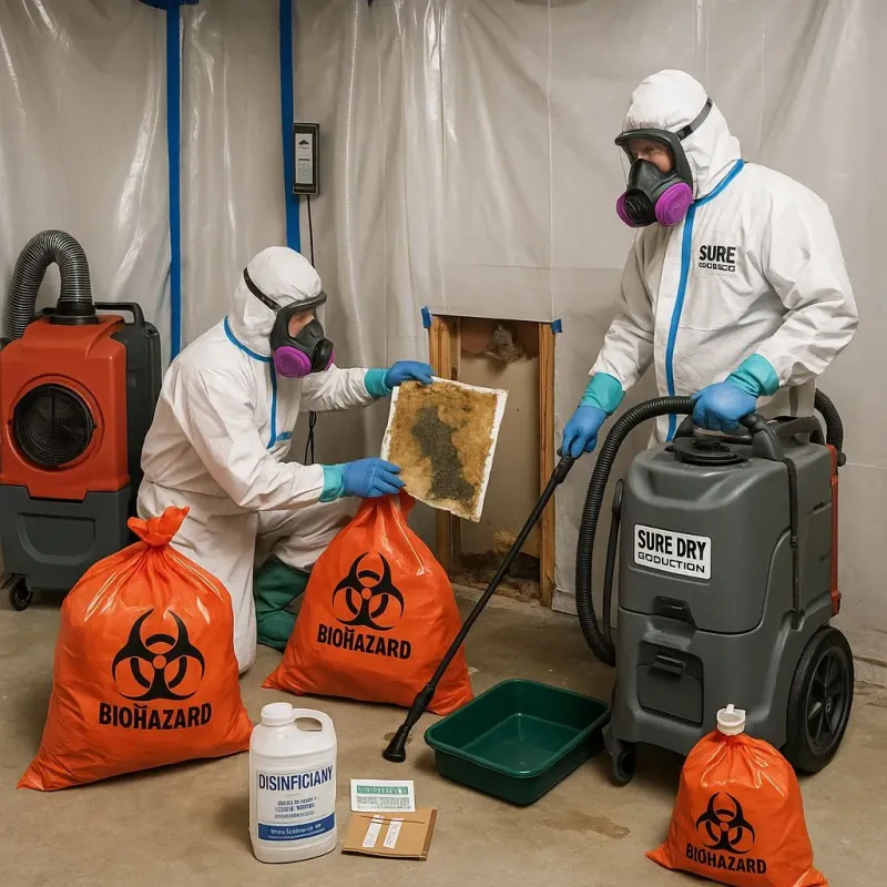 Contaminated Water Handling Protocols process in Maple Plain, MN