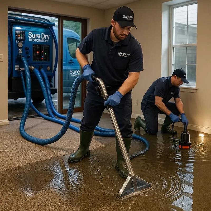 Water Extraction and Removal process in Maple Plain, MN